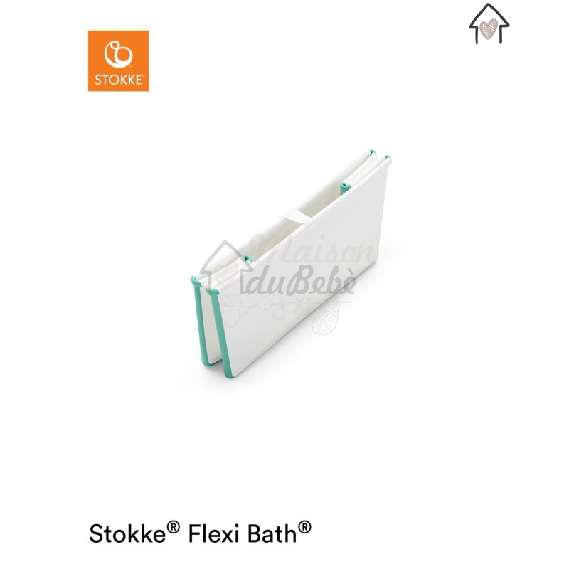 Stokke Flexi Bath White Aqua + Supporto per Neonato omaggio