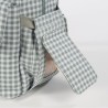 Pasito A Pasito Zaino Fasciatoio I Love Vichy Verde - Linea Walking Mum