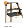 Stokke Seggiolone Pappa Clikk Black Natural