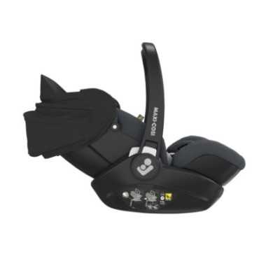 Maxi Cosi Seggiolino Auto Marble Essential Graphite Con Base Isofix + Dispositivo Antiabbandono in OMAGGIO
