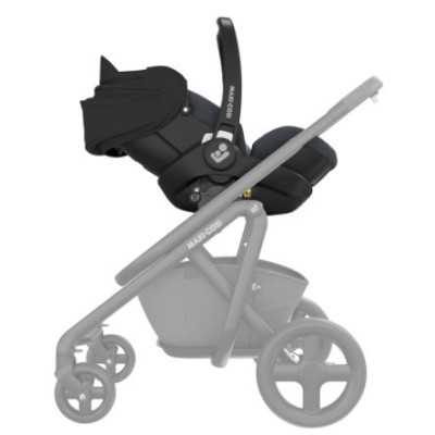 Maxi Cosi Seggiolino Auto Marble Essential Graphite Con Base Isofix + Dispositivo Antiabbandono in OMAGGIO