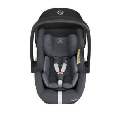 Maxi Cosi Seggiolino Auto Marble Essential Graphite Con Base Isofix + Dispositivo Antiabbandono in OMAGGIO