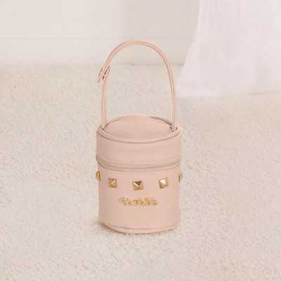 Nanan Portaciuccio Borchiato Rosa - Linea Colette