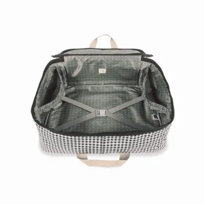 Pasito A Pasito Valigia Clinica I Love Vichy Nera - Linea Walking Mum