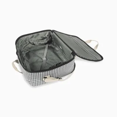 Pasito A Pasito Valigia Clinica I Love Vichy Nera - Linea Walking Mum