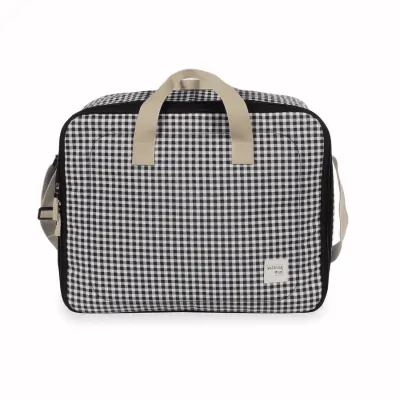 Pasito A Pasito Valigia Clinica I Love Vichy Nera - Linea Walking Mum