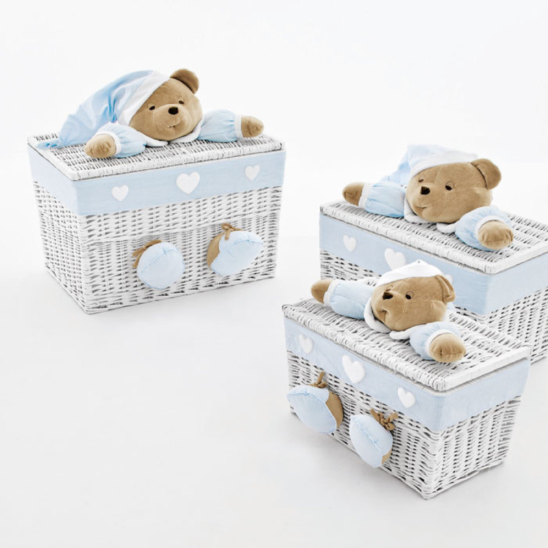 Nanan Baule Puccio Azzurro Medio