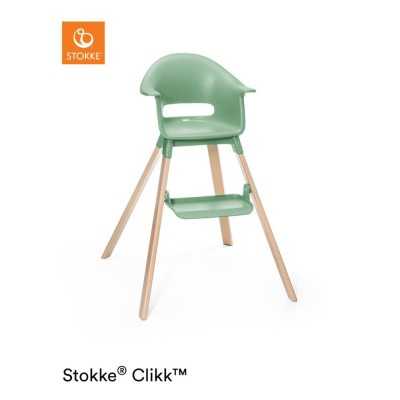 Stokke Seggiolone Pappa Clikk Clover Green