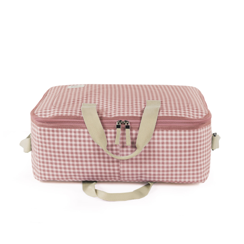 Pasito A Pasito Valigia Clinica I Love Vichy Rosa - Linea Walking Mum