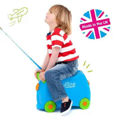 Trunki Valigia Cavalcabile Terrance Blu