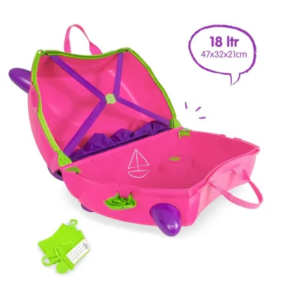 Trunki Valigia Cavalcabile Trixie Rosa