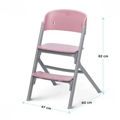 Kinderkraft Seggiolone pappa LIVY Aster Pink