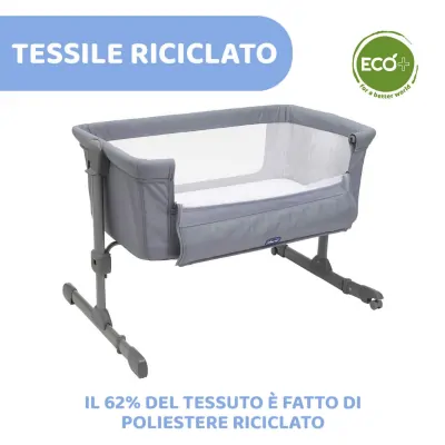 Minicuna Next2me Dream Essential 08087042670000 Stone R Lux de Chicco