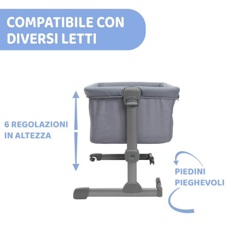 Chicco Next2Me Essential Stone Re_Lux