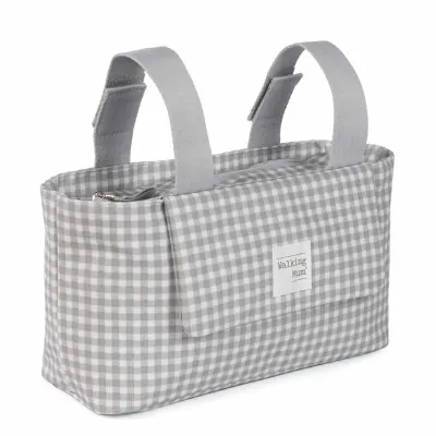 Pasito A Pasito Organiser I Love Vichy Grigio - Linea Walking Mum