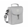 Pasito a Pasito Borsa Pappa I Love Vichy Grigio