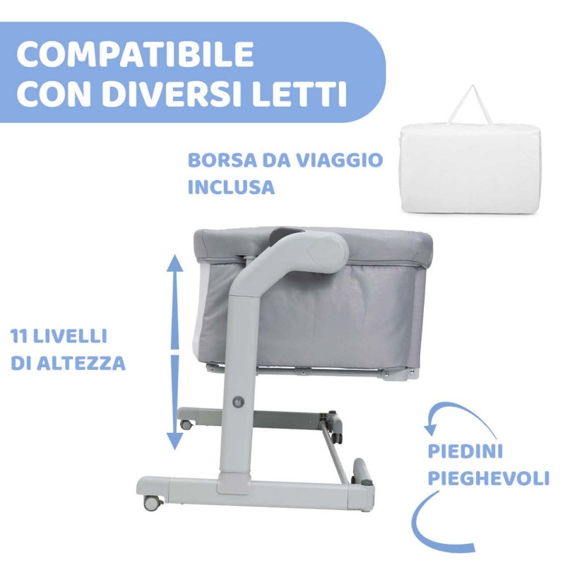 Chicco Culla Co-Sleeping Next2Me Magic Evo - Scegli il tuo colore