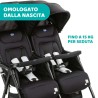 Chicco Passeggino Gemellare OHlalà Black