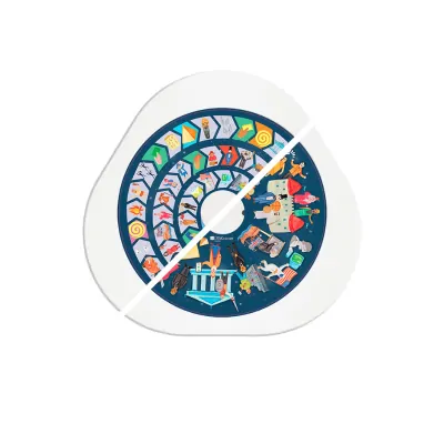 Stokke MuTable DISKcover Copertura Ring O Stories