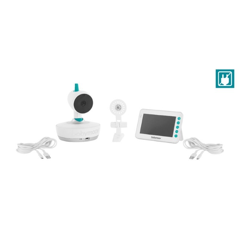 Babymoov Video - Babyphone Yoo-Moov - Motorizzato 360°