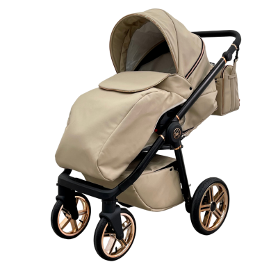 Trio ''CRYSTAL'' By Maison du Bebè col. BEIGE Tel.NERO