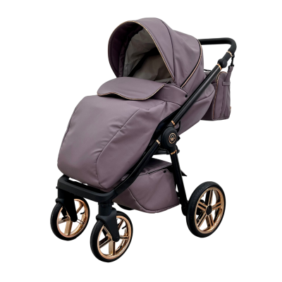 Trio ''CRYSTAL'' By Maison du Bebè col.MALVA Tel.NERO Trio ''CRYSTAL'' By Maison du Bebè col.MALVA Tel.NERO