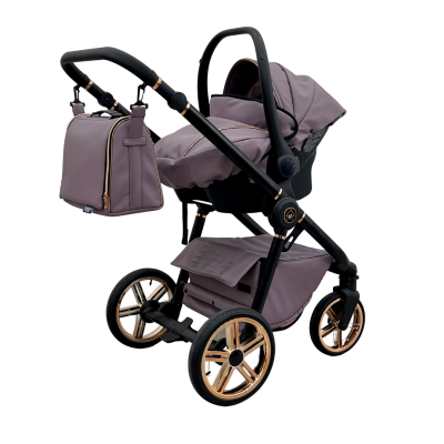 Trio ''CRYSTAL'' By Maison du Bebè col.MALVA Tel.NERO