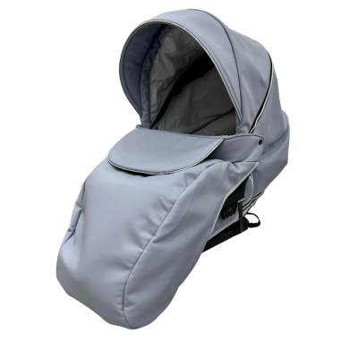 Trio ''CRYSTAL'' By Maison du Bebè col. Grigio Lavanda Tel.ARGENTO