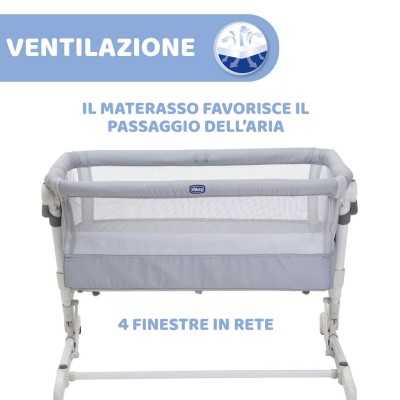 Chicco Culla Co-Sleeping Next2me Pop-Up Grey Mist