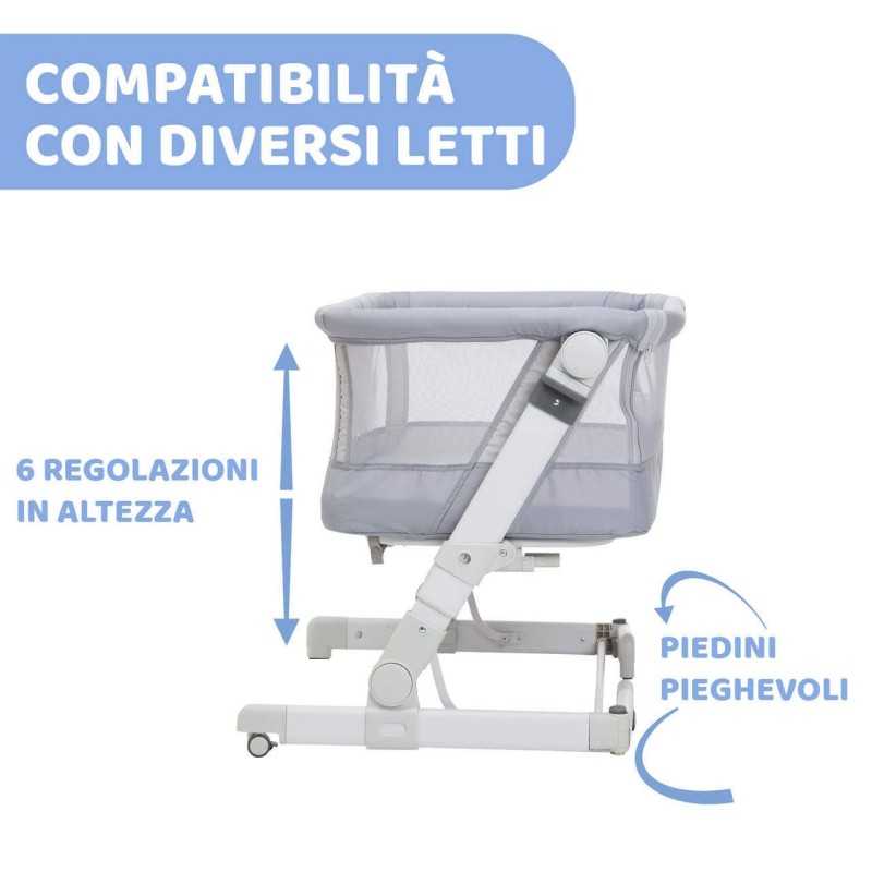 Chicco Culla Co-Sleeping Next2me Pop-Up Grey Mist