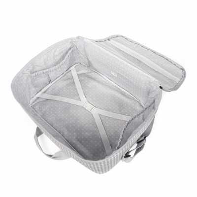Pasito A Pasito Valigia Clinica I Love Vichy Grigio - Linea Walking Mum