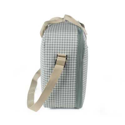 Pasito A Pasito Valigia Clinica I Love Vichy Verde - Linea Walking Mum