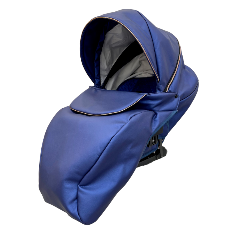 ''CRYSTAL'' By Maison du Bebè col. BLU REALE Tel.Oro ROSA