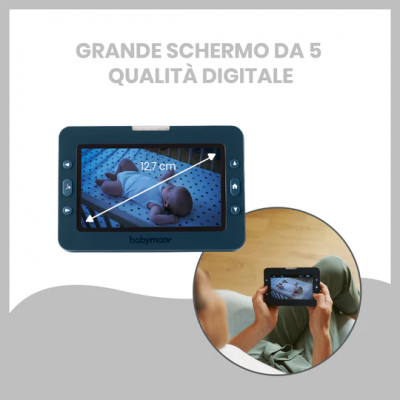 BABYMOOV YOO-Master(+) Baby Monitor Video Motorizzato