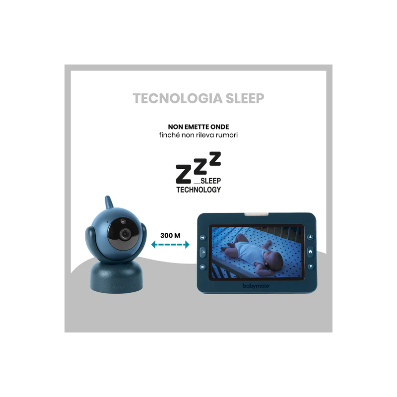 BABYMOOV YOO-Master(+) Baby Monitor Video Motorizzato