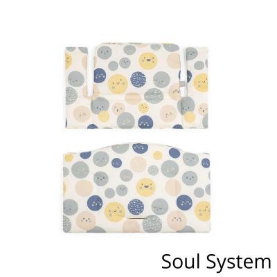 Stokke Promo Tripp Trapp Fjord Blue con Babyset e cuscino