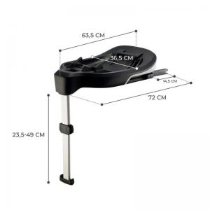 Kinderkraft Base ISOFIX CARE FX per seggiolino I-CARE I-SIZE
