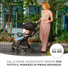 Kinderkraft passeggino leggero Apino Black