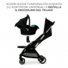 Kinderkraft passeggino leggero Apino Black
