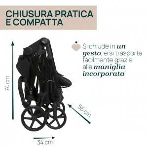 Chicco Trio Seety con Kory Essential - Scegli il tuo colore