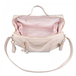 Nanan Borsa Da Passeggio Ecopelle Beige