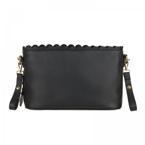 Nanan Borsa Passeggio Ecopelle Nera