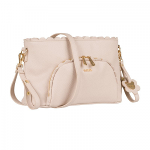 Nanan Borsa Passeggio Ecopelle Beige