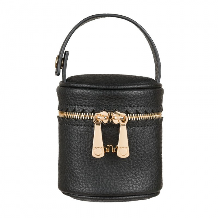 Nanan Portaciuccio Ecopelle Nero