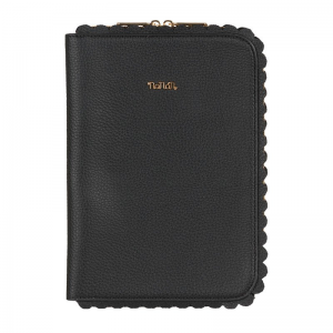 Nanan Portadocumenti Ecopelle Nero