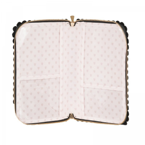 Nanan Portadocumenti Ecopelle Nero