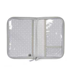 Pasito a Pasito Portadocumenti I Love Vichy Grigio