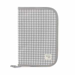 Pasito a Pasito Portadocumenti I Love Vichy Grigio