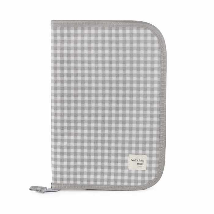 Pasito a Pasito Portadocumenti I Love Vichy Grigio