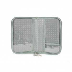 Pasito a Pasito Portadocumenti I Love Vichy Verde